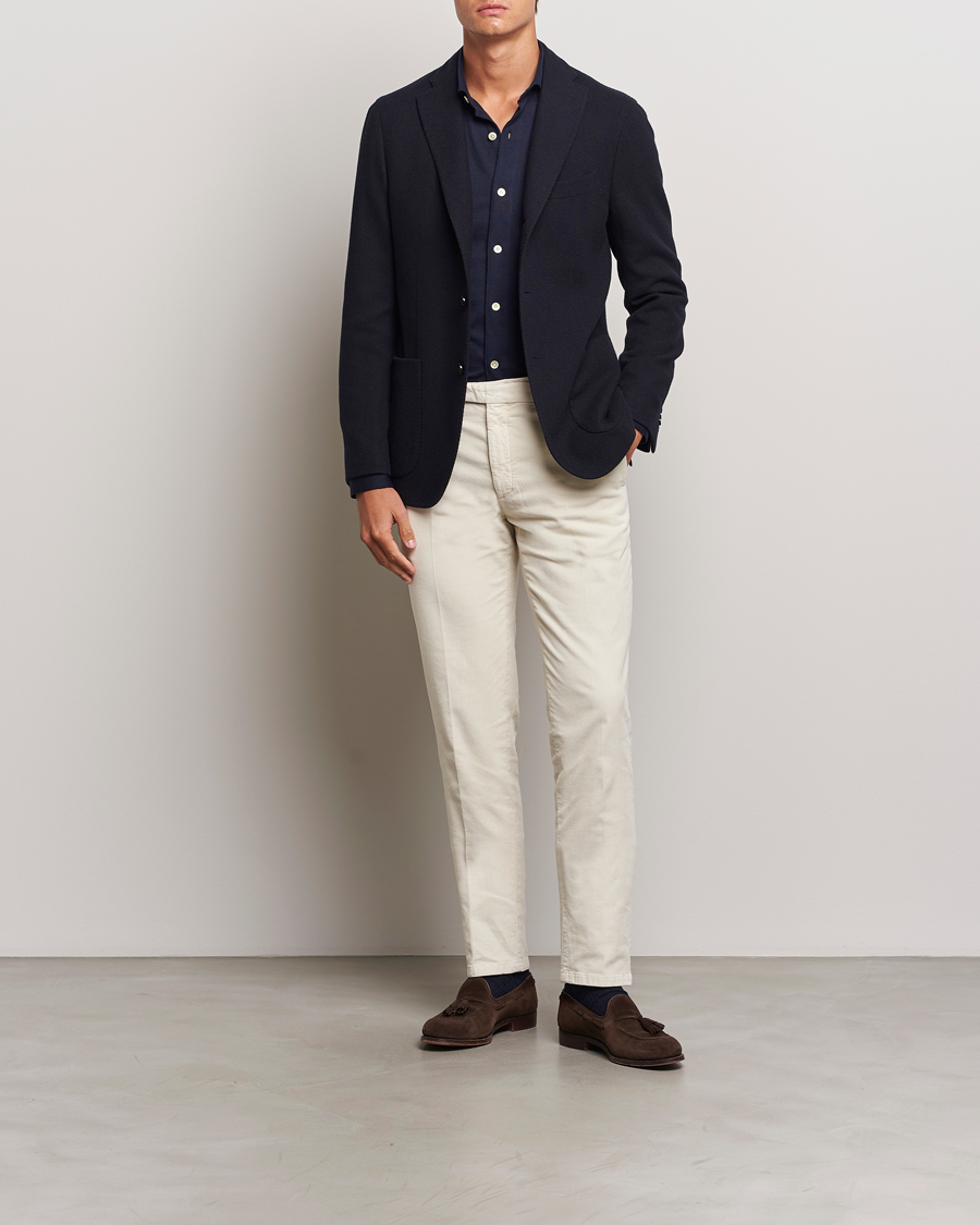 Homme | Blazers | Boglioli | K Jacket Wool/Cashmere Blazer Navy