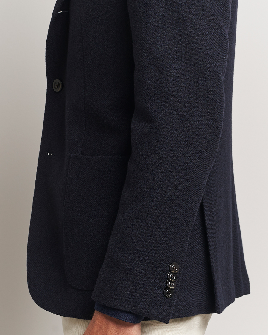 Homme | Blazers | Boglioli | K Jacket Wool/Cashmere Blazer Navy