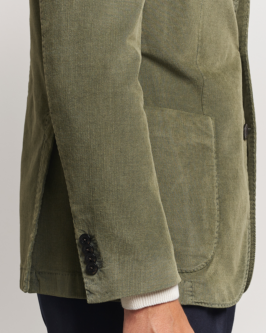 Homme | Blazers | Boglioli | K Jacket Corduroy Blazer Dark Green