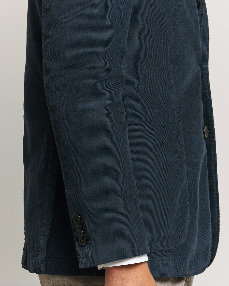 Homme | Blazers | Boglioli | K Jacket Corduroy Blazer Navy
