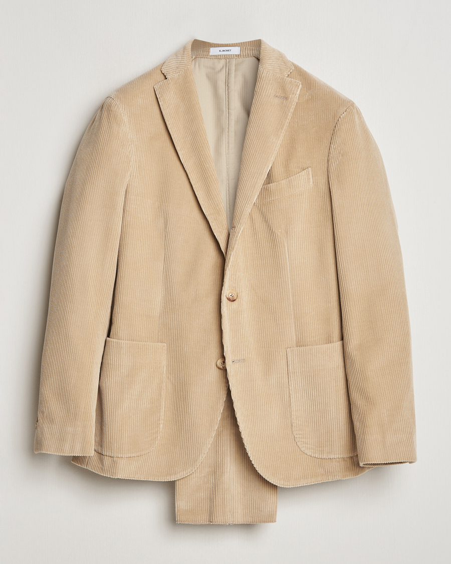 Homme | Costumes | Boglioli | K Jacket Wale Corduroy Suit Beige