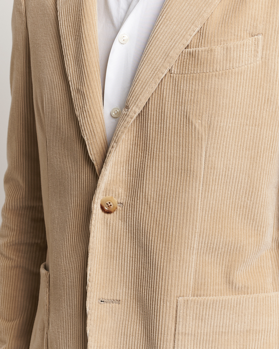 Homme | Costumes | Boglioli | K Jacket Wale Corduroy Suit Beige