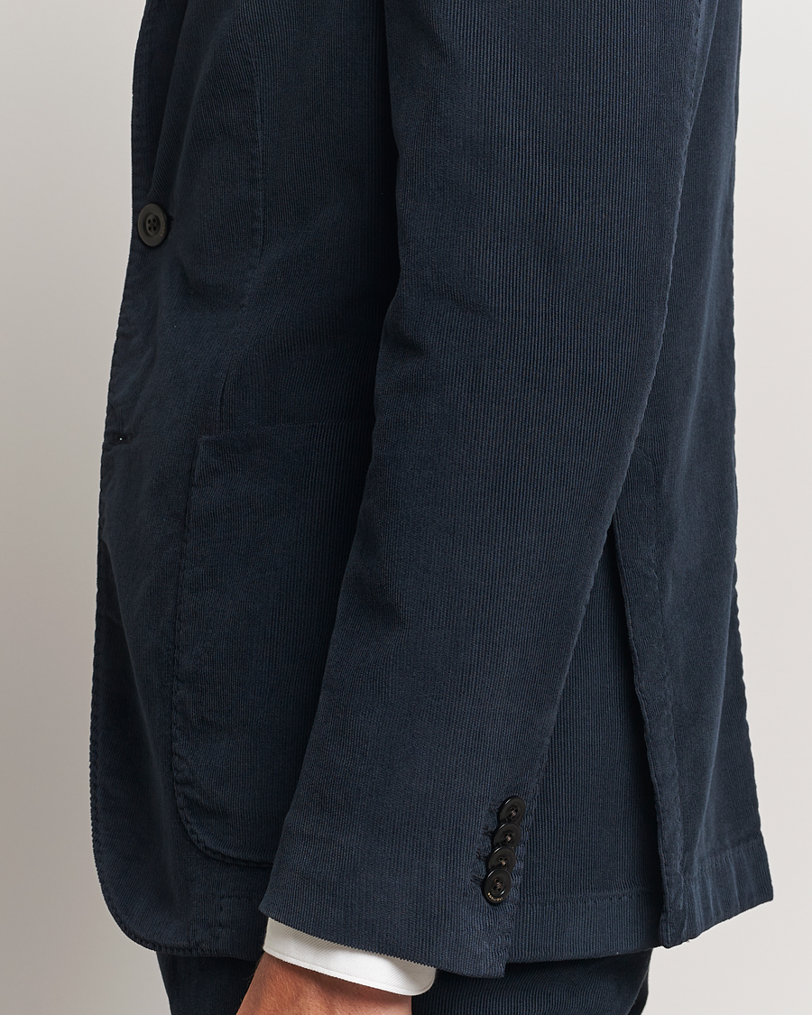 Homme | Costumes | Boglioli | K Jacket Baby Corduroy Suit Navy