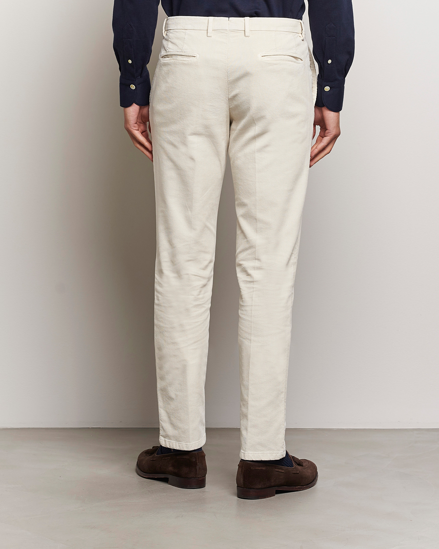 Homme | Pantalons | Boglioli | Corduroy Trousers Off White