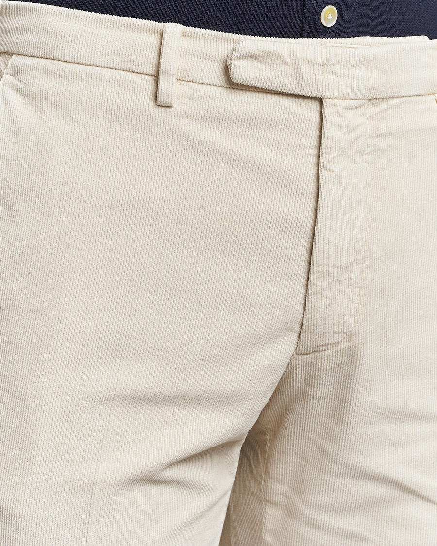 Homme | Pantalons | Boglioli | Corduroy Trousers Off White