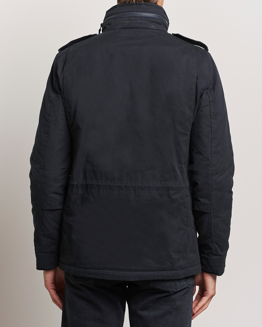 Homme | Manteaux Et Vestes | Aspesi | Cotton Field Jacket Midnight
