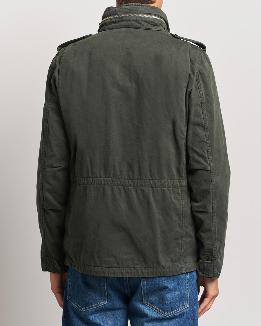 Homme | Manteaux Et Vestes | Aspesi | Lined Cotton Field Jacket Military