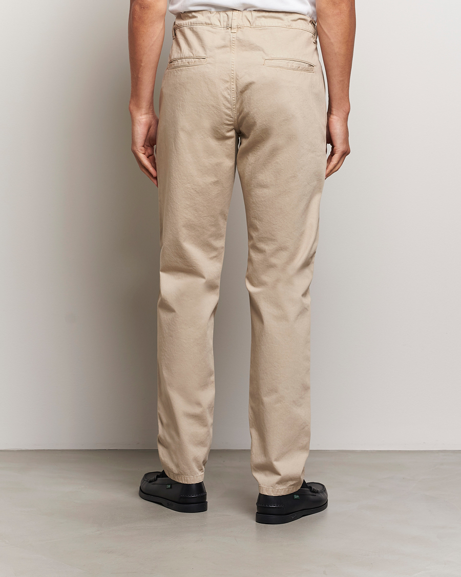 Homme | Pantalons | Aspesi | Garment Dyed Cotton Pants Beige