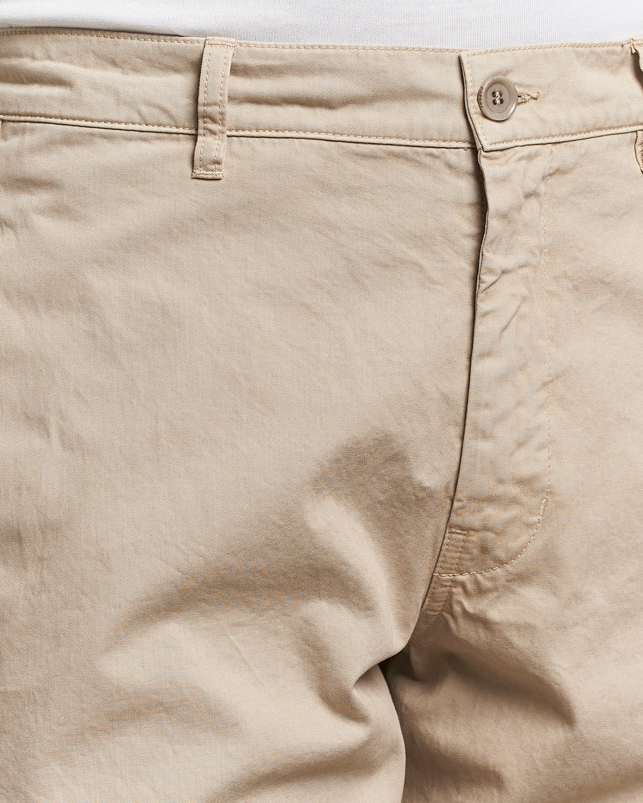 Homme | Pantalons | Aspesi | Garment Dyed Cotton Pants Beige
