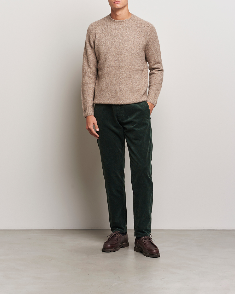 Homme | Pantalons | Aspesi | Corduroy Pants Dark Green