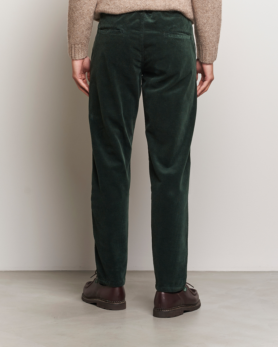 Homme | Pantalons | Aspesi | Corduroy Pants Dark Green