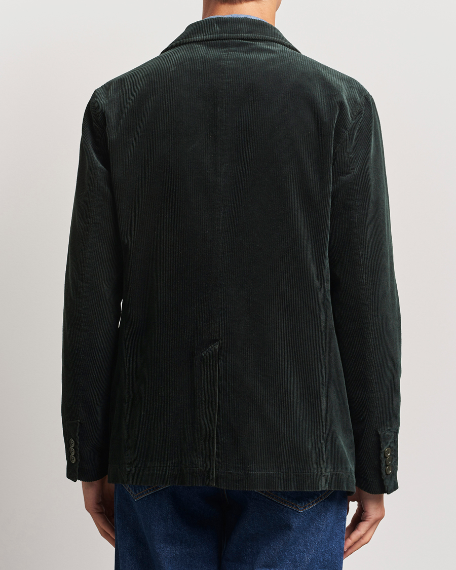 Homme | Blazers | Aspesi | Corduroy Blazer Dark Green