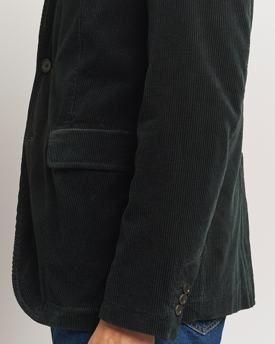 Homme | Blazers | Aspesi | Corduroy Blazer Dark Green