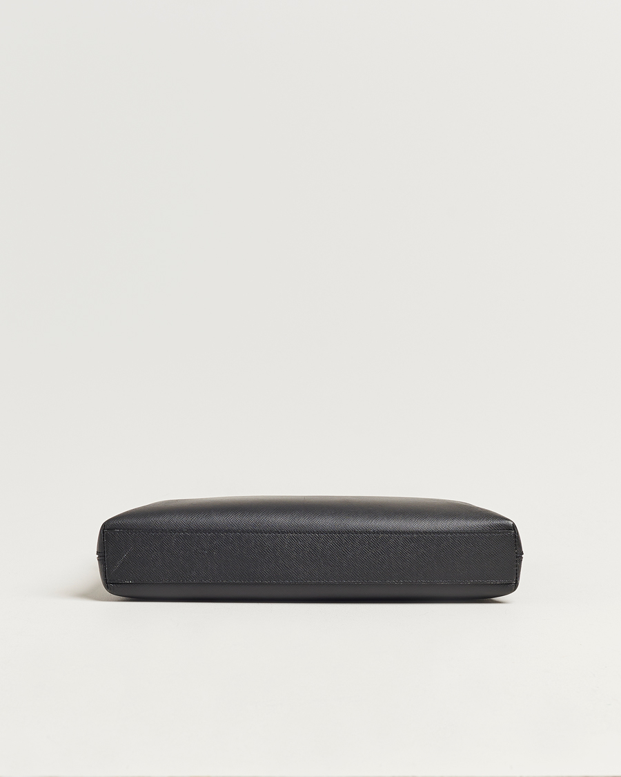 Homme | Louis Vuitton Pre-Owned Anton Brief Taiga Noir Silver | Louis Vuitton Pre-Owned | Anton Brief Taiga Noir Silver