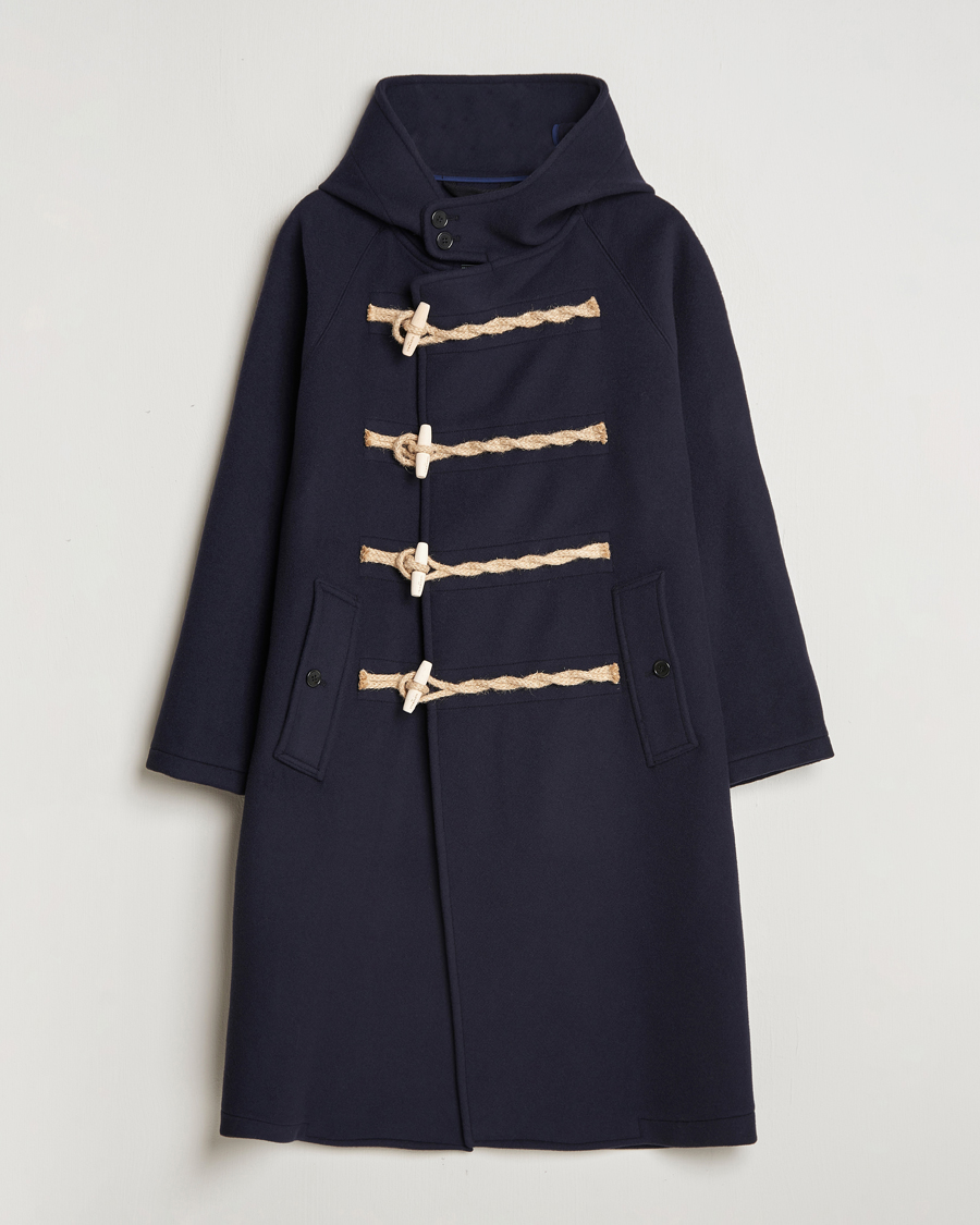 Homme | Manteaux Et Vestes | Gloverall | Huxley Duffle Coat Navy