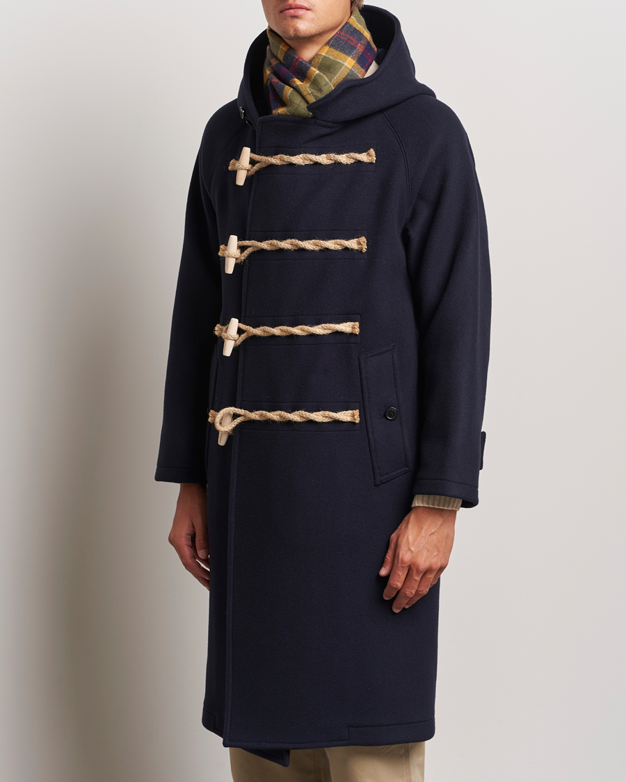 Homme | Manteaux Et Vestes | Gloverall | Huxley Duffle Coat Navy