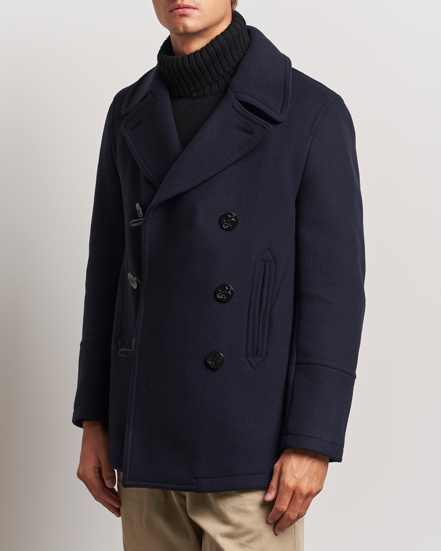 Homme | Manteaux Et Vestes | Gloverall | Tennyson Peacoat Navy