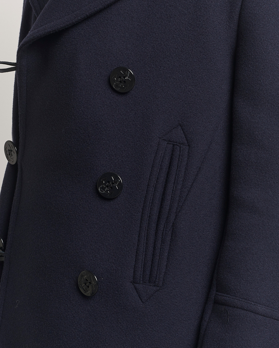 Homme | Manteaux Et Vestes | Gloverall | Tennyson Peacoat Navy