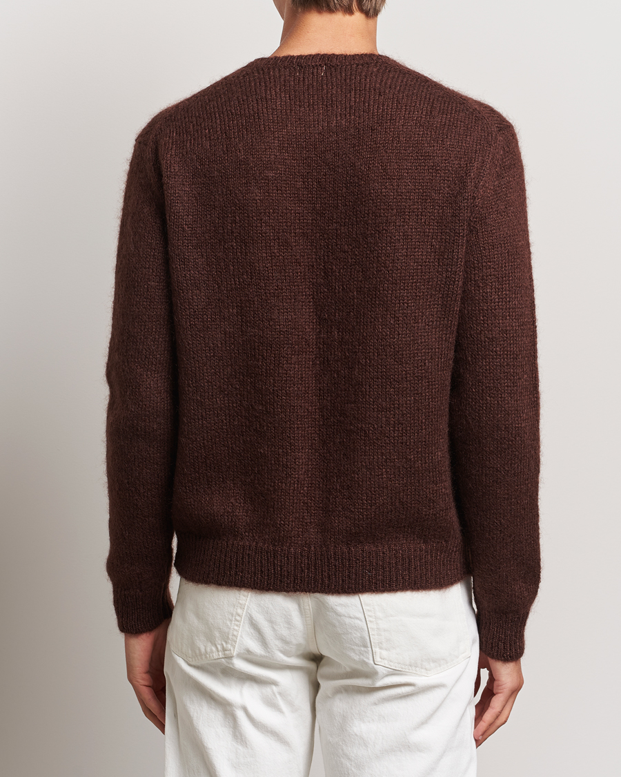 Homme | Pulls Et Tricots | Massimo Alba | Mohair Crew Neck Cocco