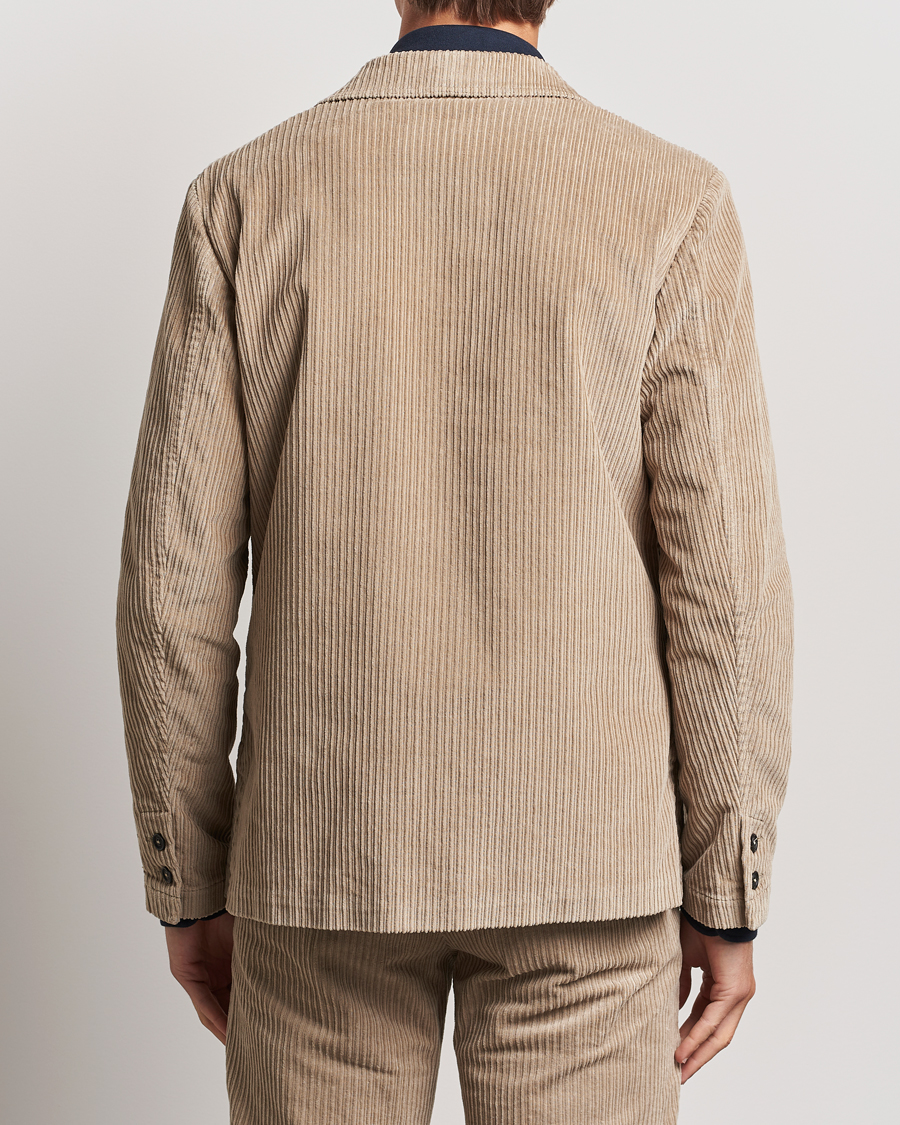 Homme | Manteaux Et Vestes | Massimo Alba | Baglietto Wale Corduroy Jacket Beige