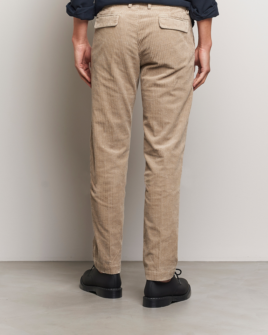 Homme | Pantalons | Massimo Alba | Ionio Wale Corduroy Trousers Beige