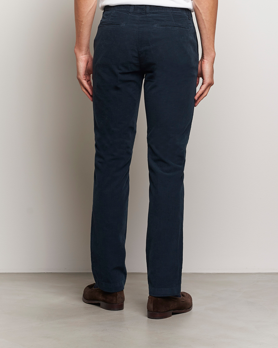 Homme | Pantalons | Massimo Alba | Baby Corduroy Trousers Navy