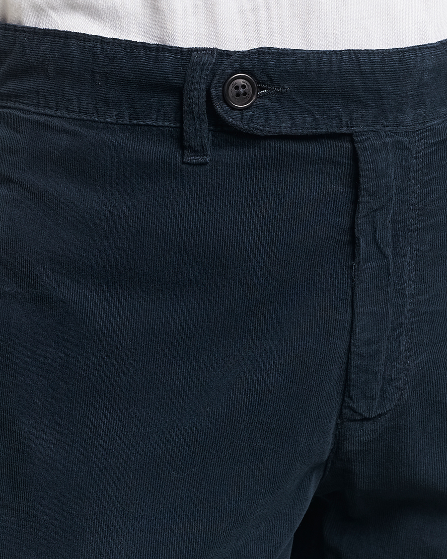 Homme | Pantalons | Massimo Alba | Baby Corduroy Trousers Navy