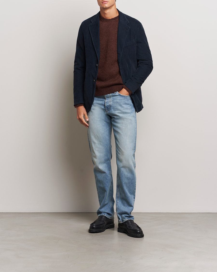 Homme | Blazers | Massimo Alba | Baby Corduroy Blazer Navy