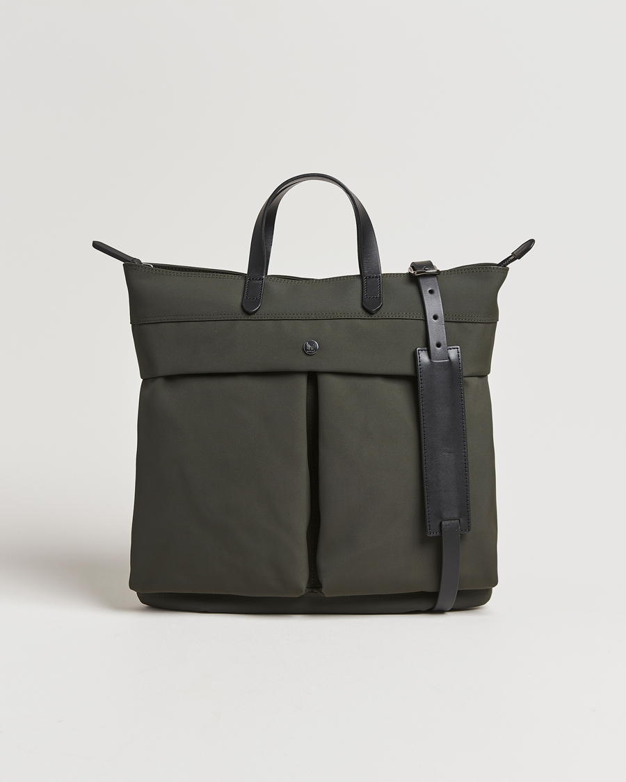Homme | Sacs | Mismo | M/S Helmet Tote Bag Shelter Green/Black