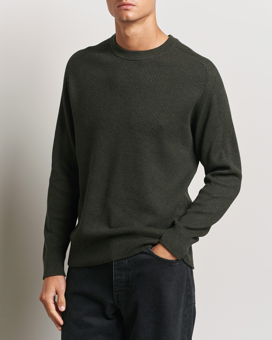 Homme | Pulls Et Tricots | NN07 | Kevin Cotton Knitted Sweater Dark Army