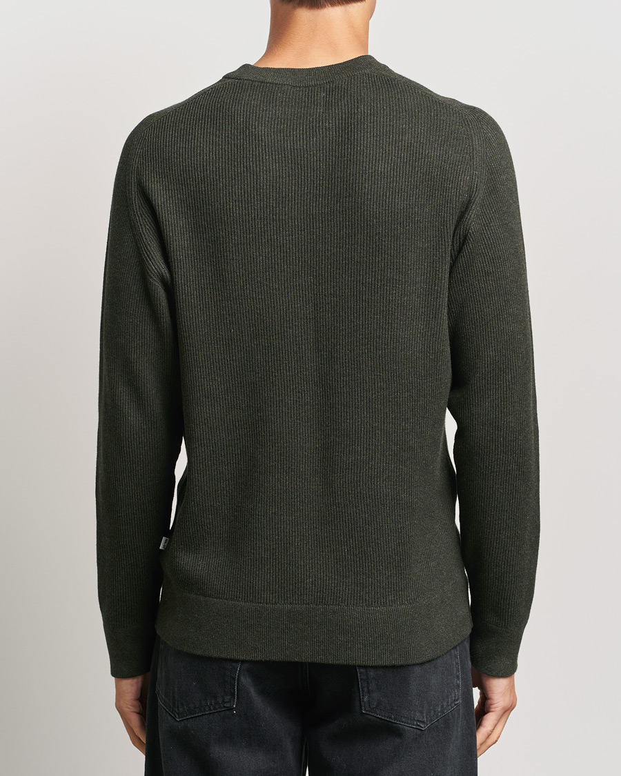 Homme | Pulls Et Tricots | NN07 | Kevin Cotton Knitted Sweater Dark Army