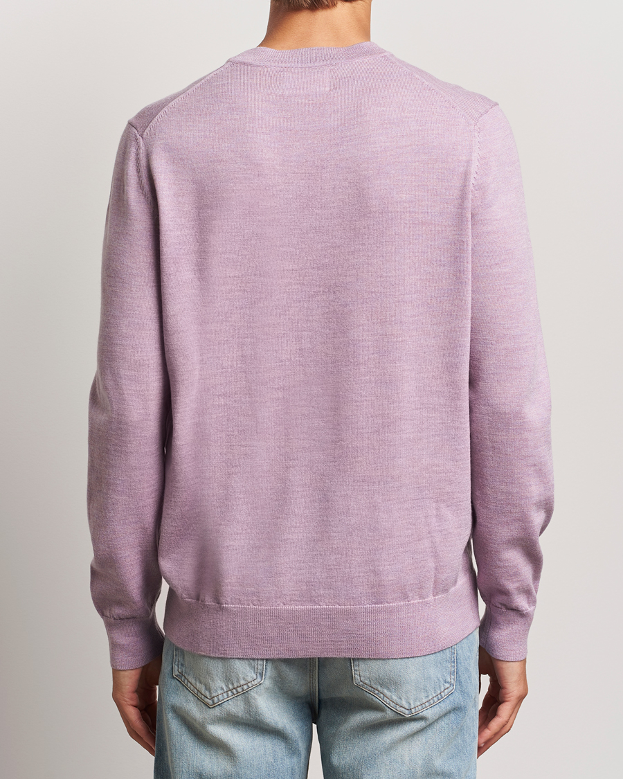 Homme | Pulls Et Tricots | NN07 | Ted Merino Crew Neck Pullover Grape Shake