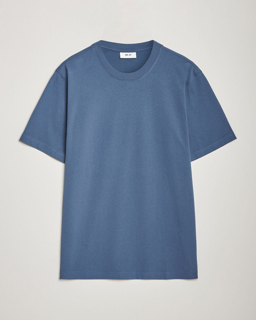 Homme | T-shirts | NN07 | Adam Crew Neck T-Shirt Bering Sea