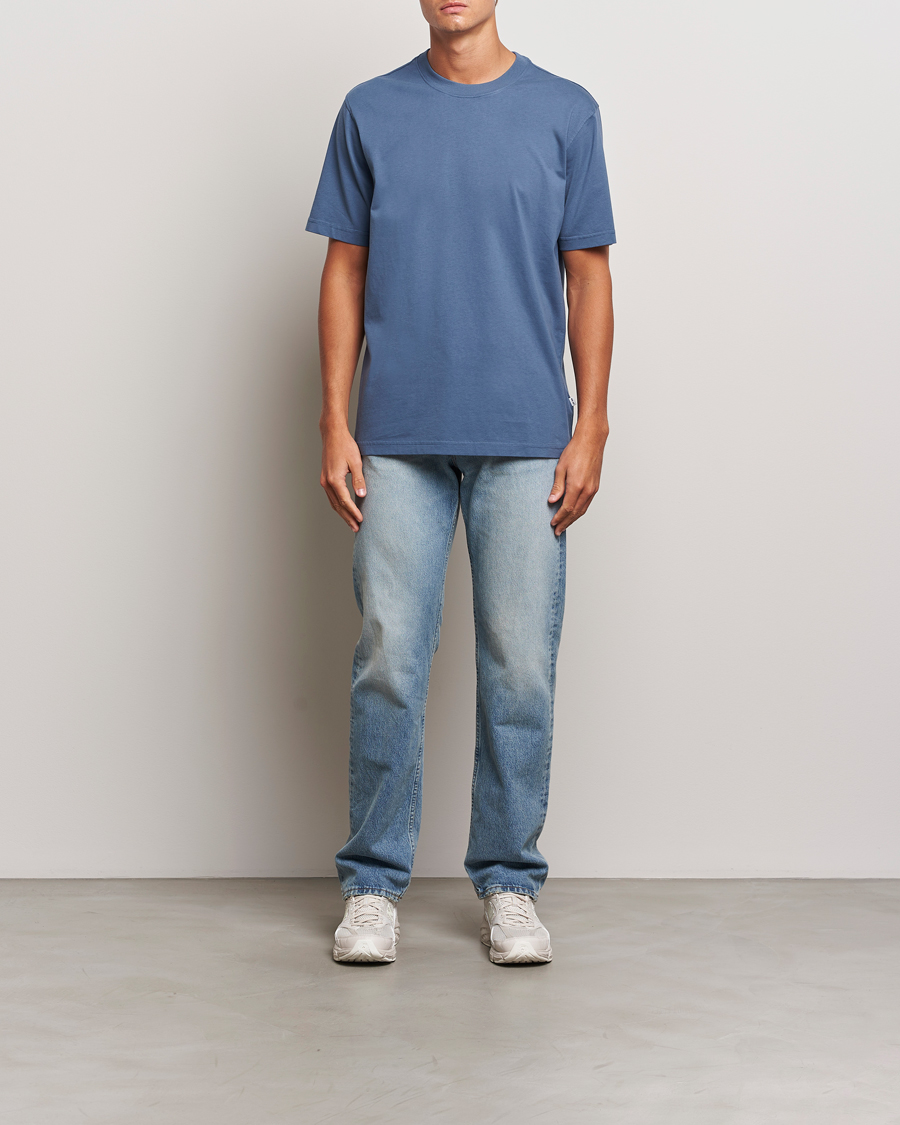 Homme | T-shirts | NN07 | Adam Crew Neck T-Shirt Bering Sea