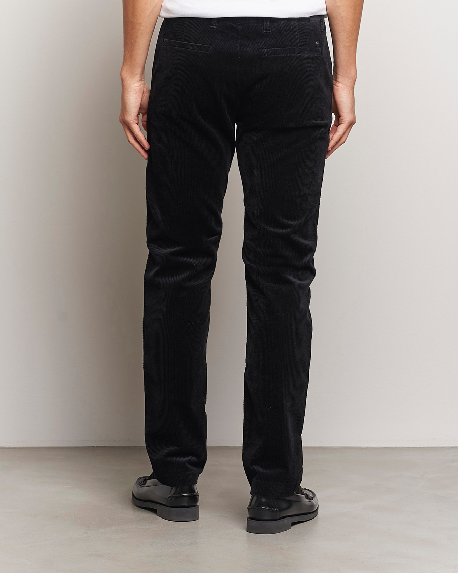 Homme | Pantalons | NN07 | Theo Regular Fit Corduroy Chinos Black