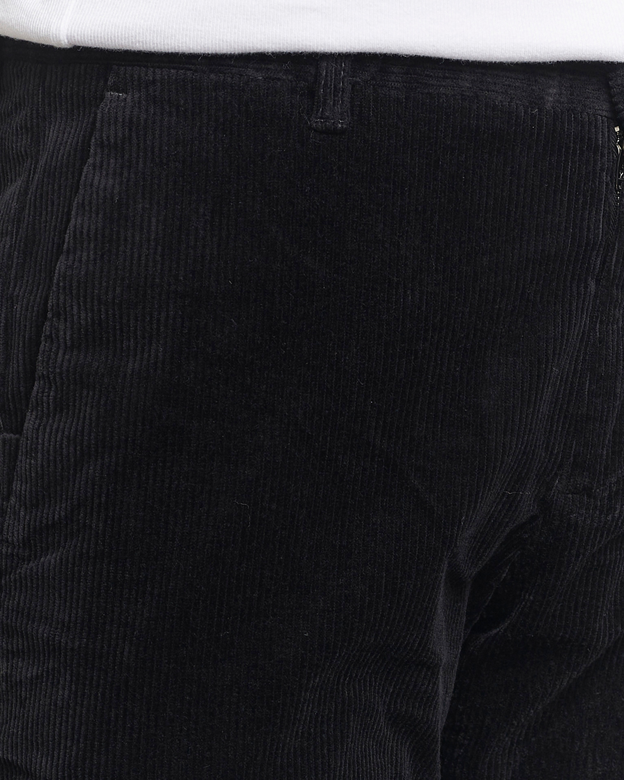 Homme | Pantalons | NN07 | Theo Regular Fit Corduroy Chinos Black