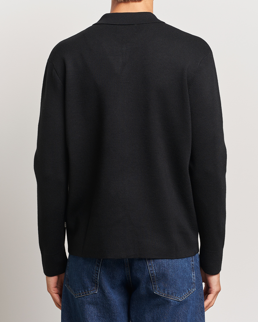 Homme | Pulls Et Tricots | NN07 | Harald Cotton/Modal Full Zip Black