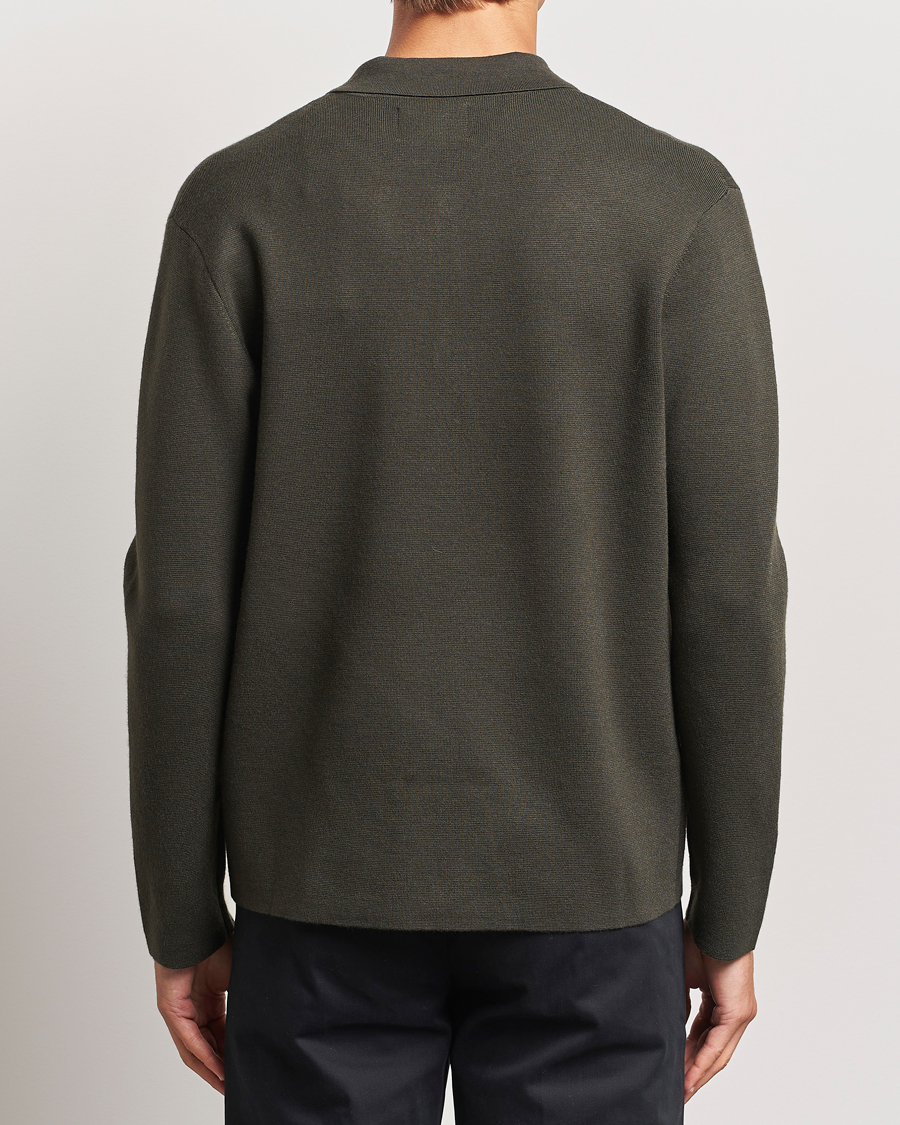 Homme | Pulls Et Tricots | NN07 | Jonas Cotton/Modal Cardigan Dark Army