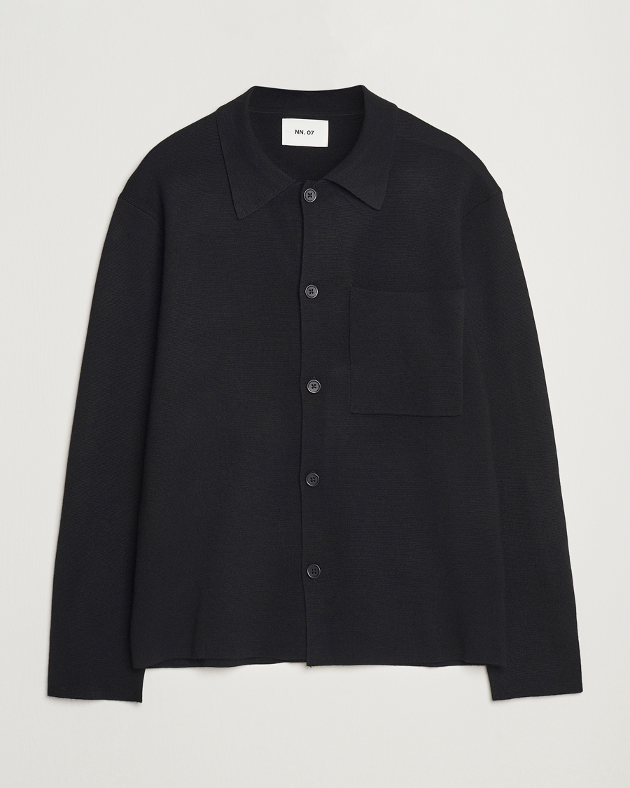 Homme | Pulls Et Tricots | NN07 | Jonas Cotton/Modal Cardigan Black