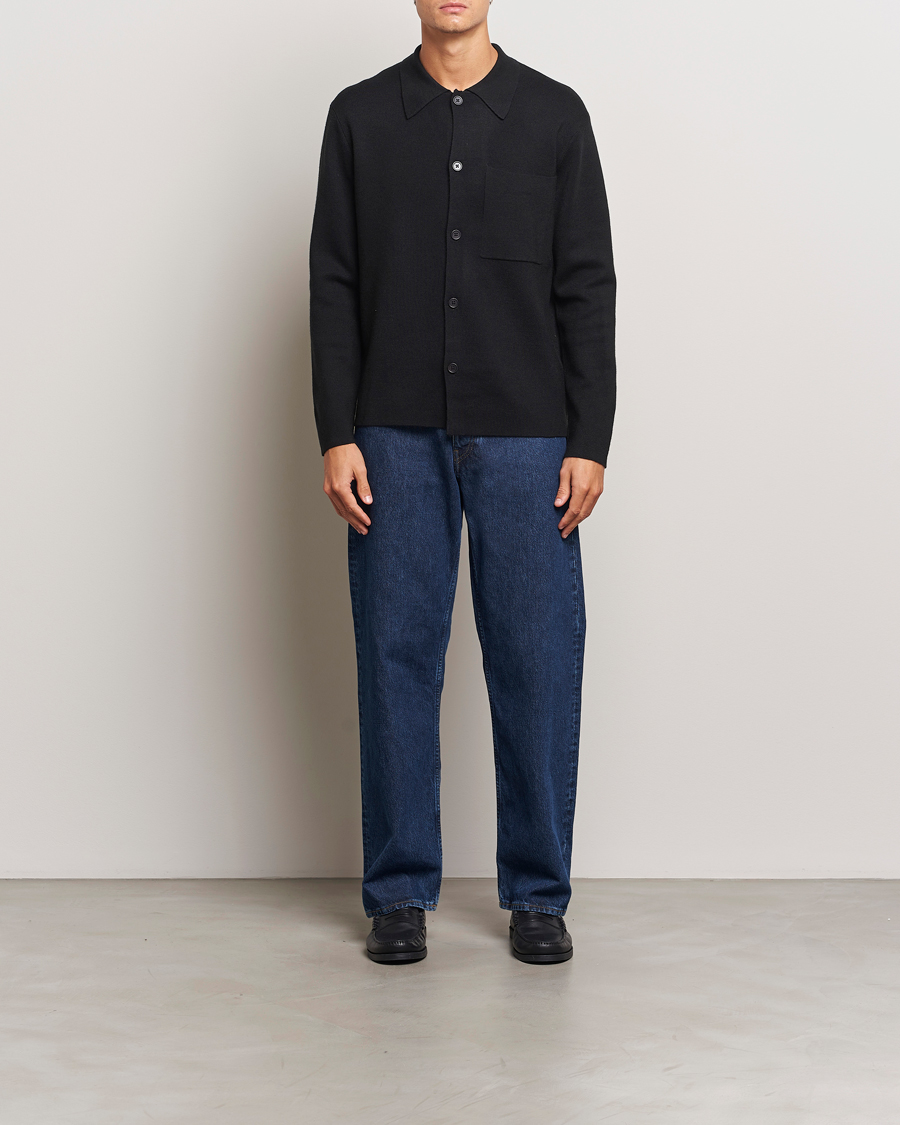 Homme | Pulls Et Tricots | NN07 | Jonas Cotton/Modal Cardigan Black