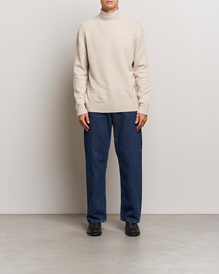 Homme | Pulls Et Tricots | NN07 | Clark Wool Knitted Polo Ecru