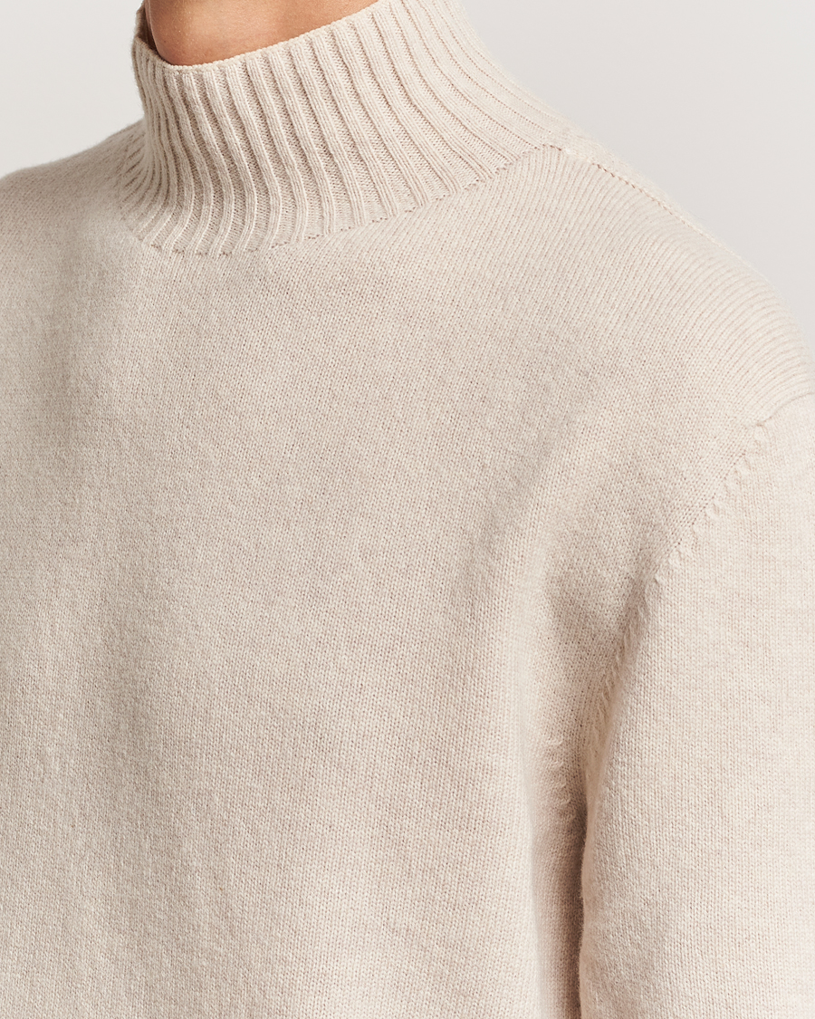 Homme | Pulls Et Tricots | NN07 | Clark Wool Knitted Polo Ecru