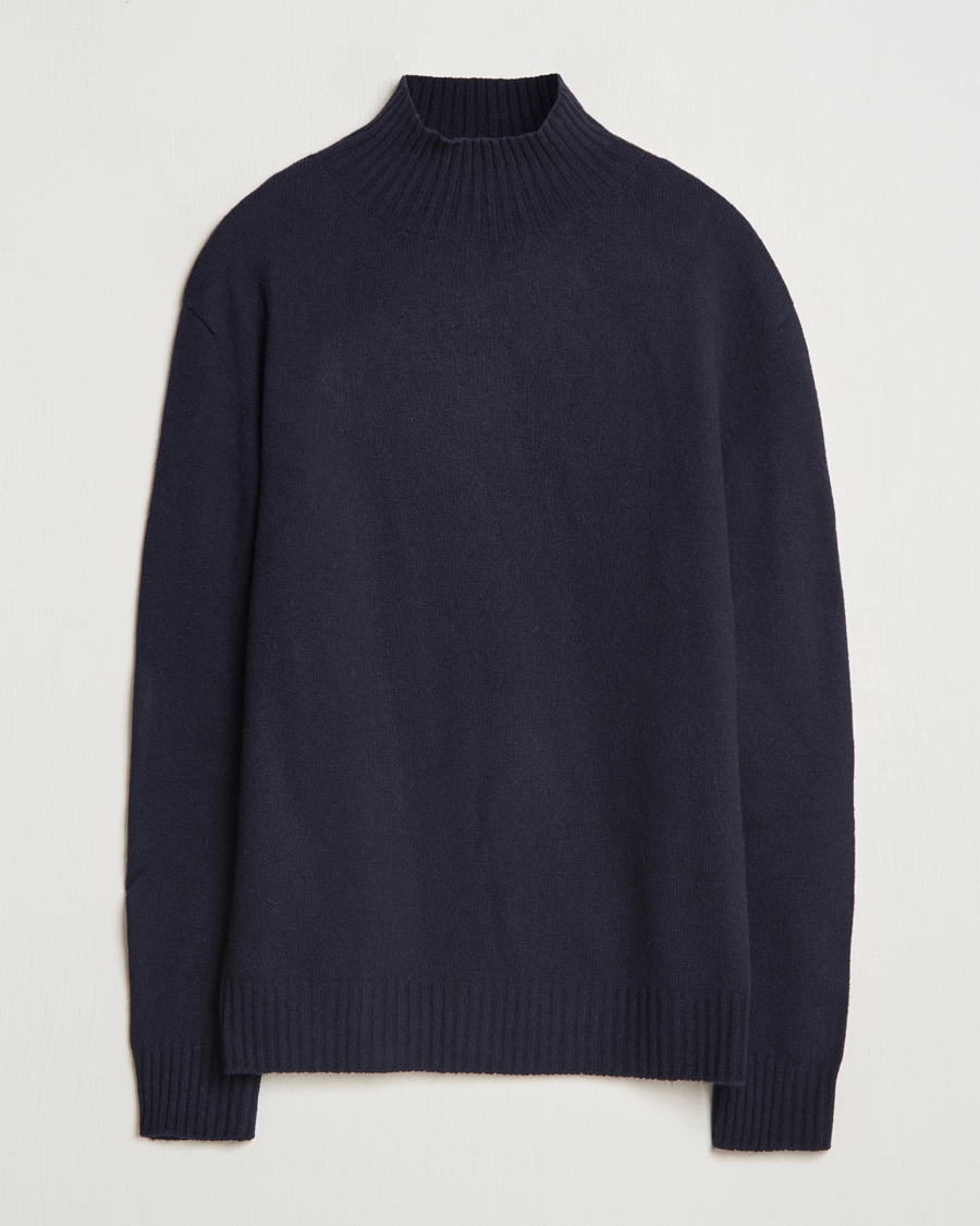 Homme | Pulls Et Tricots | NN07 | Clark Wool Knitted Polo Navy Blue
