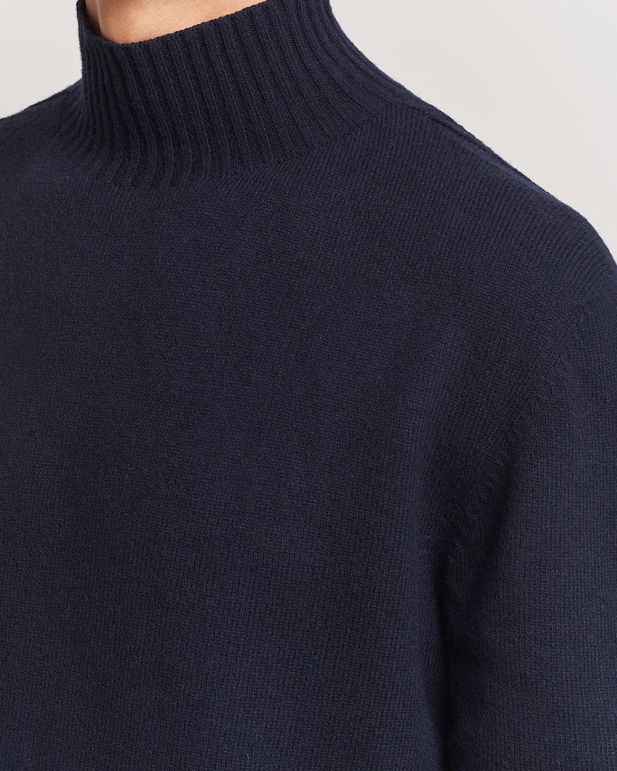 Homme | Pulls Et Tricots | NN07 | Clark Wool Knitted Polo Navy Blue