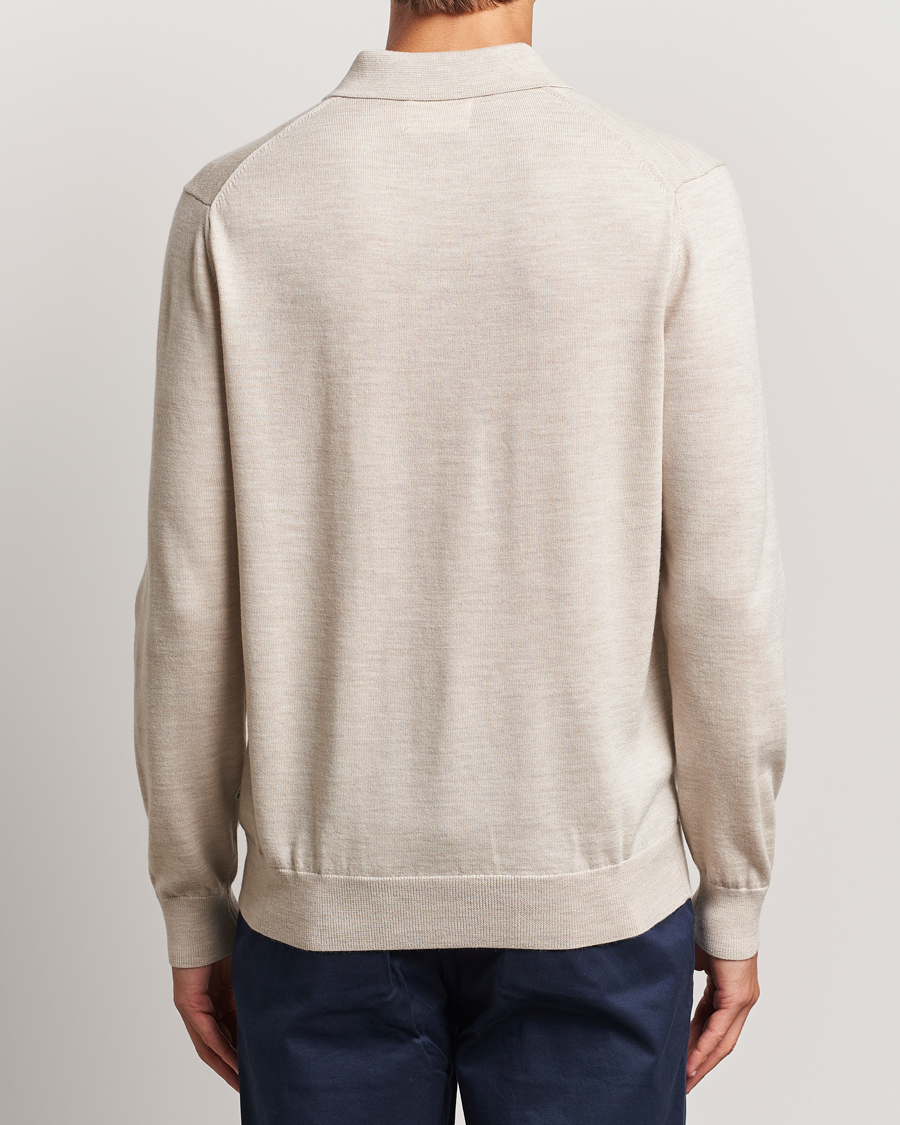 Homme | Pulls Et Tricots | NN07 | Sergio Half Zip Light Khaki Melange