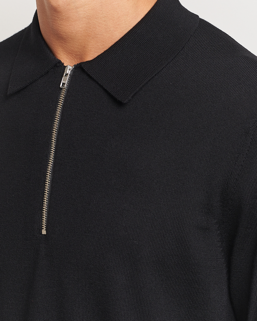 Homme | Pulls Et Tricots | NN07 | Sergio Half Zip Black