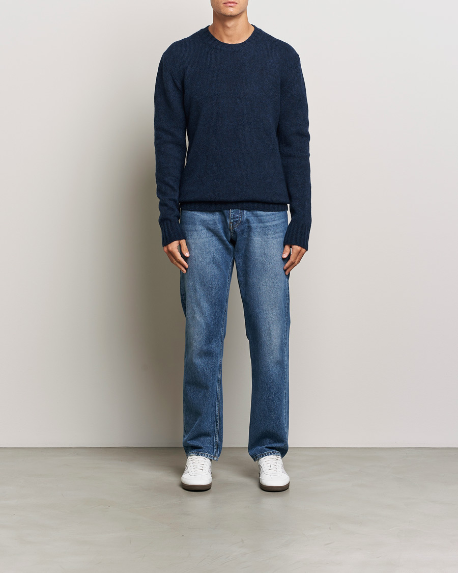 Homme | Pulls Et Tricots | NN07 | Lee Wool Knitted Sweater Navy Blue