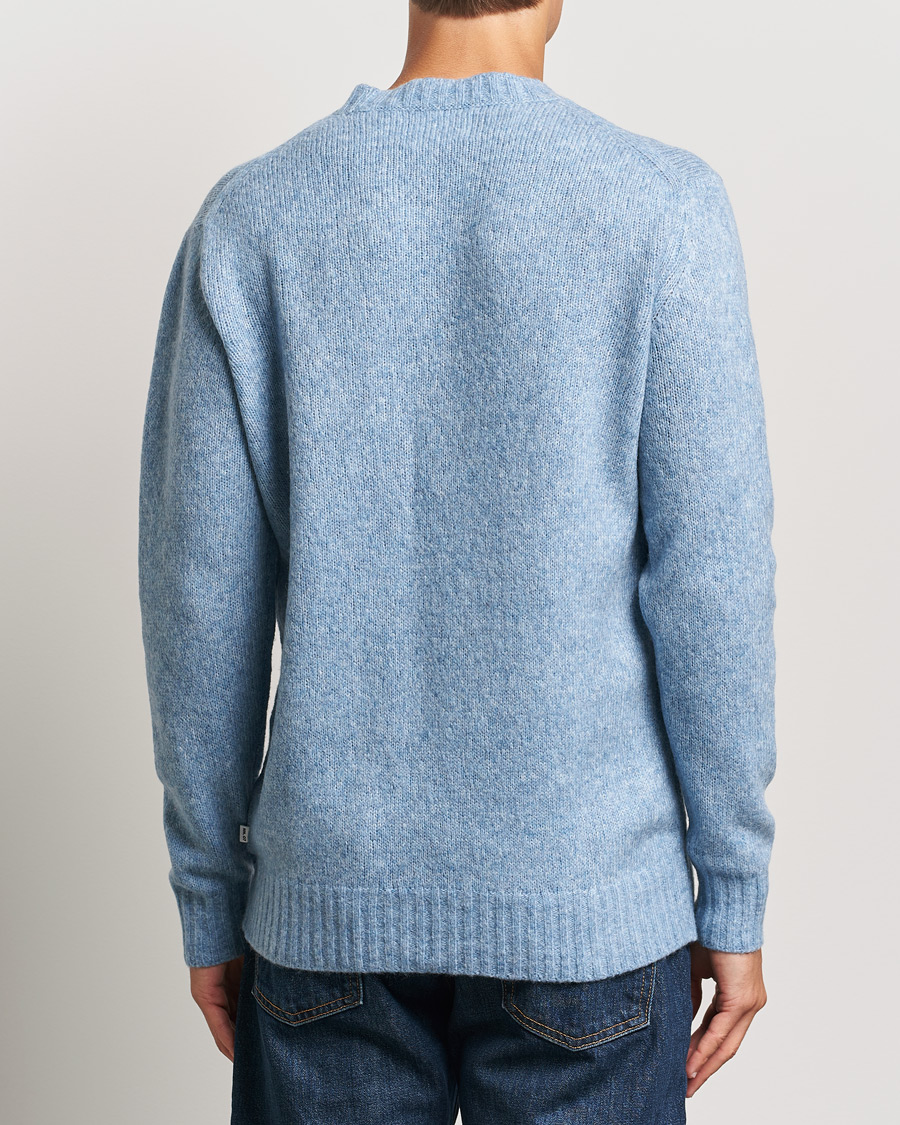 Homme | Pulls Et Tricots | NN07 | Lee Brushed Wool Crew Neck Tink Blue