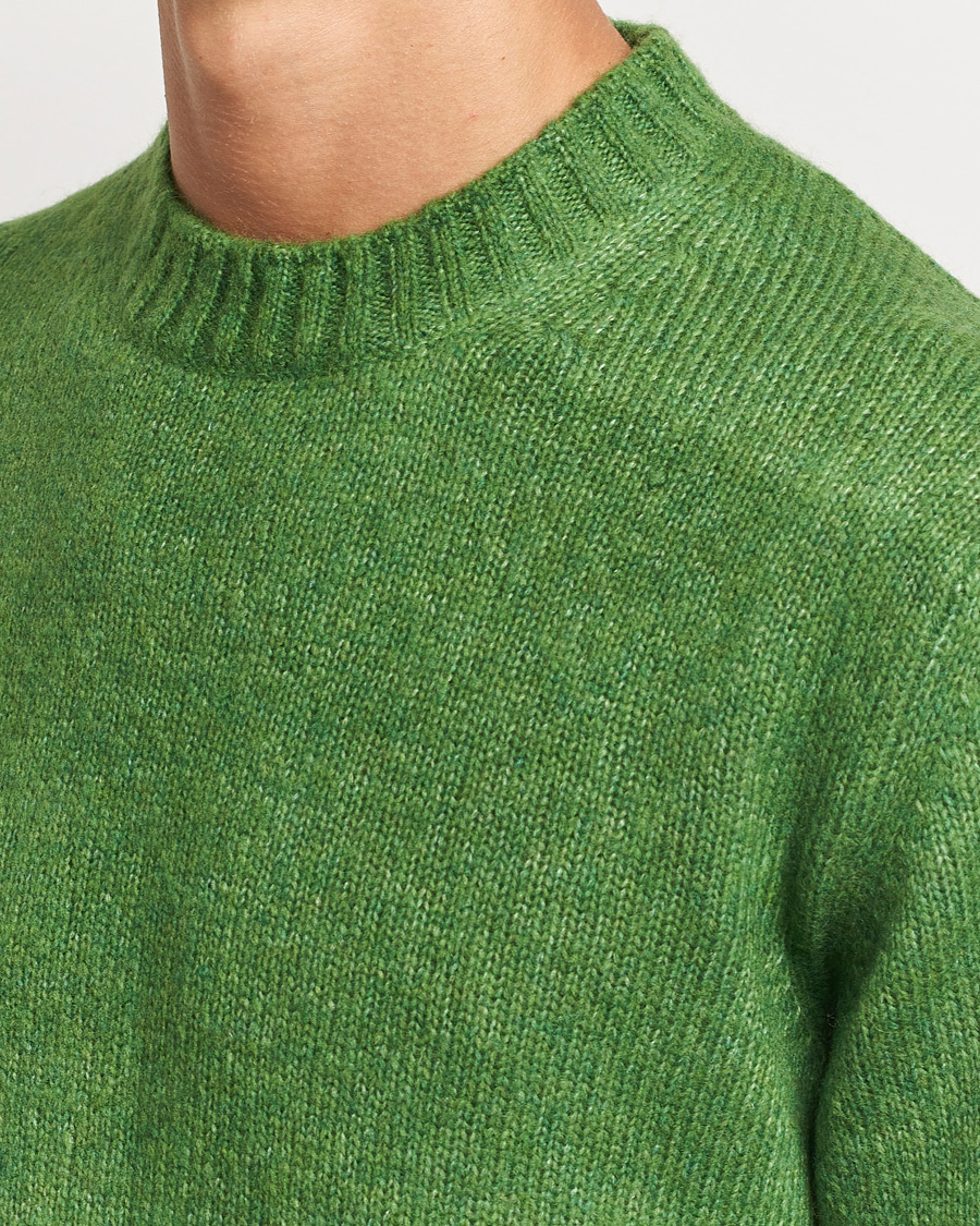 Homme | Pulls Et Tricots | NN07 | Lee Brushed Wool Crew Neck Kale Green