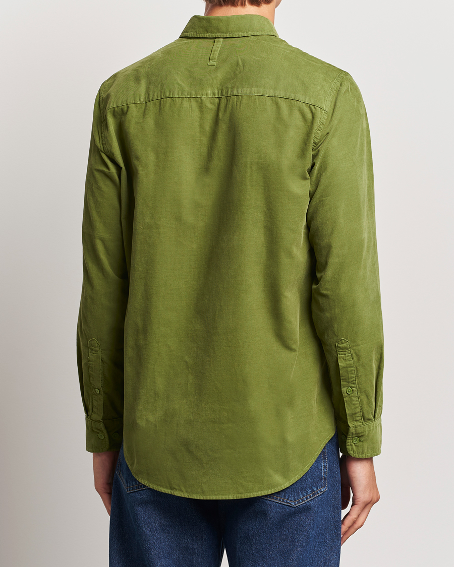 Homme | Chemises | NN07 | Arne Baby Cord Shirt Cedar Green